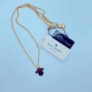 Kate Spade Minnie Mouse Necklace